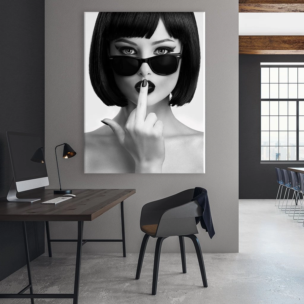 Kiss this black velvet by David Drake