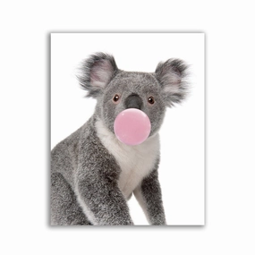 Koala Gum by Zenzdesign framed mural artwork