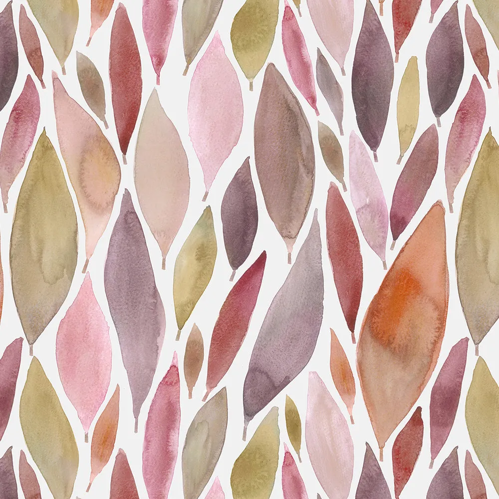 Koyo Printed Cotton Made to Measure Roman Blinds Mulberry