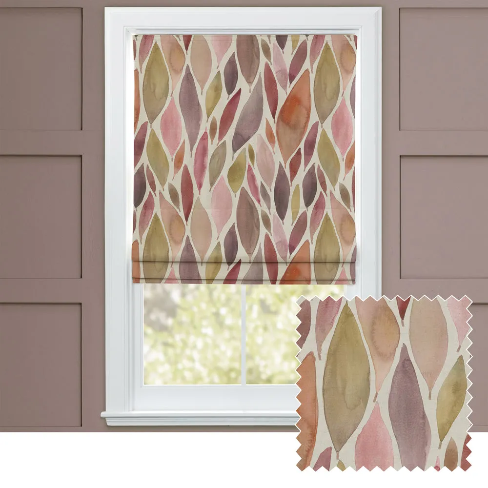 Koyo Printed Cotton Made to Measure Roman Blinds Mulberry modern fashion rug  