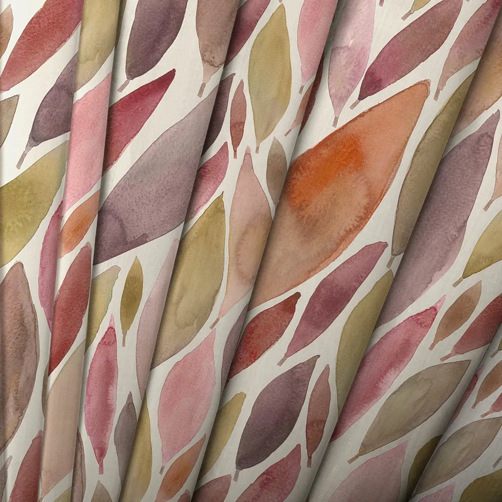 Koyo Printed Cotton Made to Measure Roman Blinds Mulberry