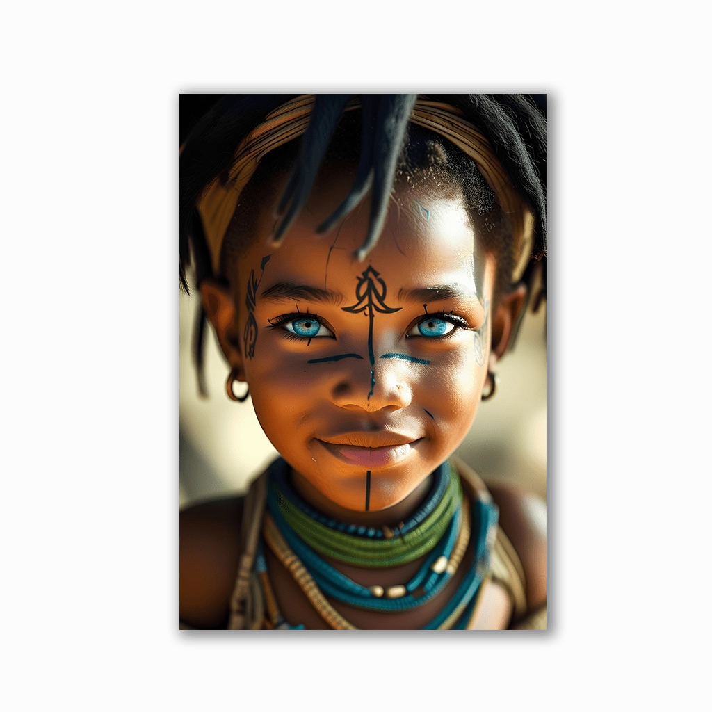 Kwame by Dj-vu framed mural artwork