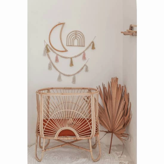 La Luna Rattan Wall Decor