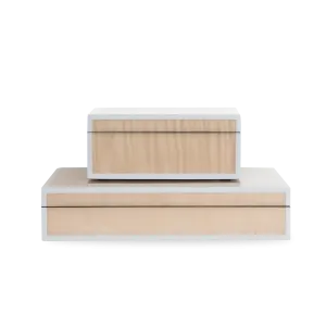 Lacquered Sycamore Box creative interior decor