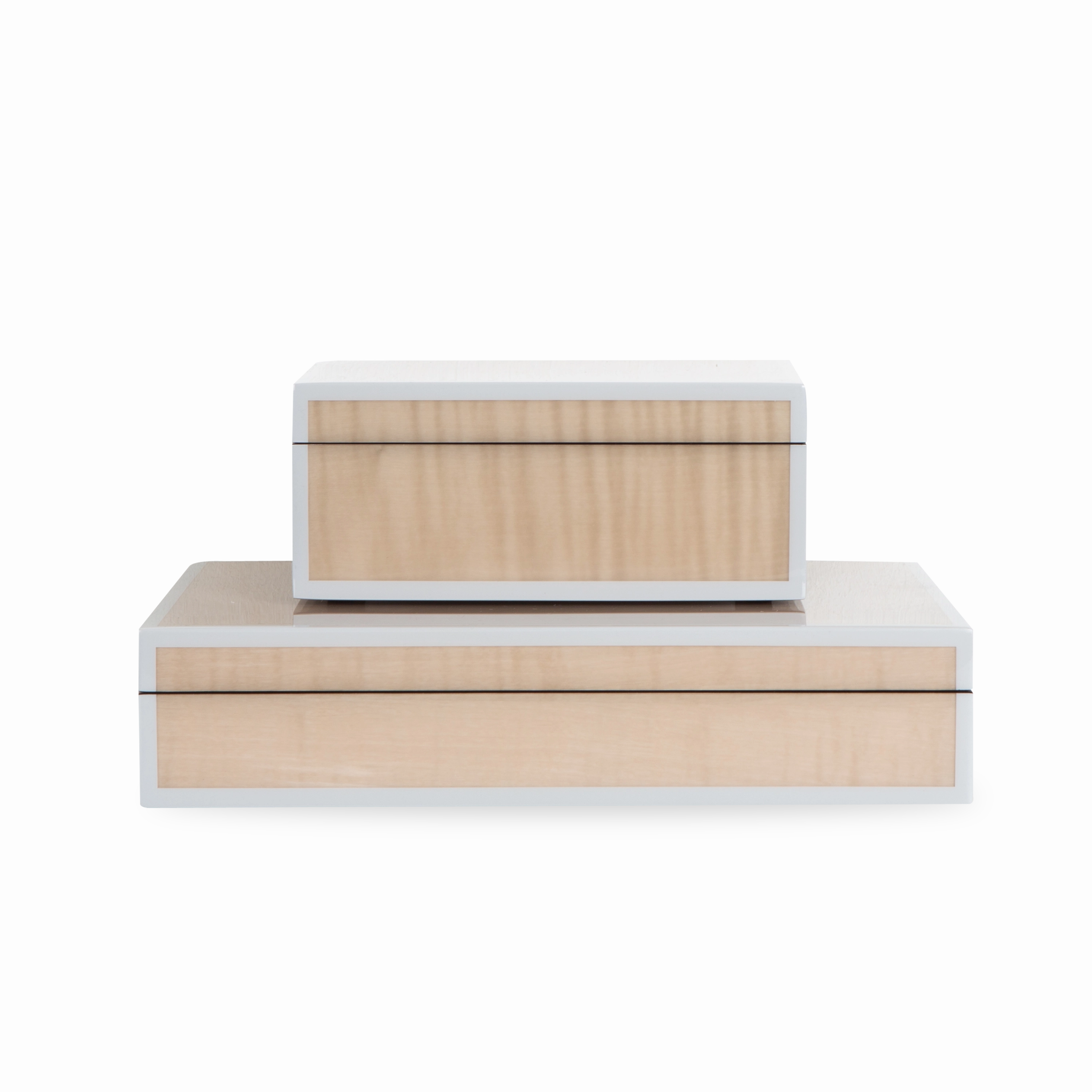 Lacquered Sycamore Box creative interior decor