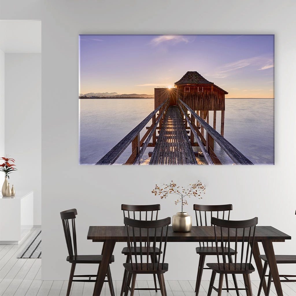 Lake Constance Dock by Nenad Jovic 