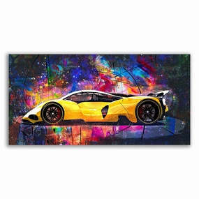 Lamborghini Art framed mural artwork