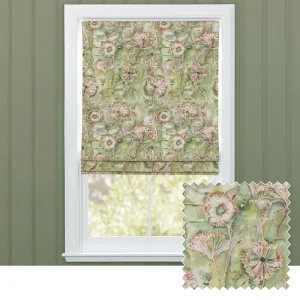 Langdale Printed Cotton Made to Measure Roman Blinds Sweetpea chic floor carpet  