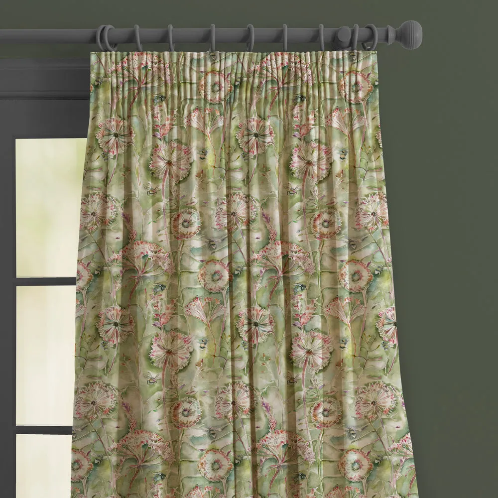 Langdale Printed Made to Measure Curtains Sweetpea