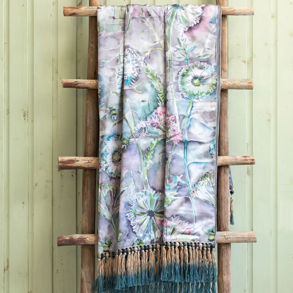 Langdale Printed Throw Fig modern fashion rug  