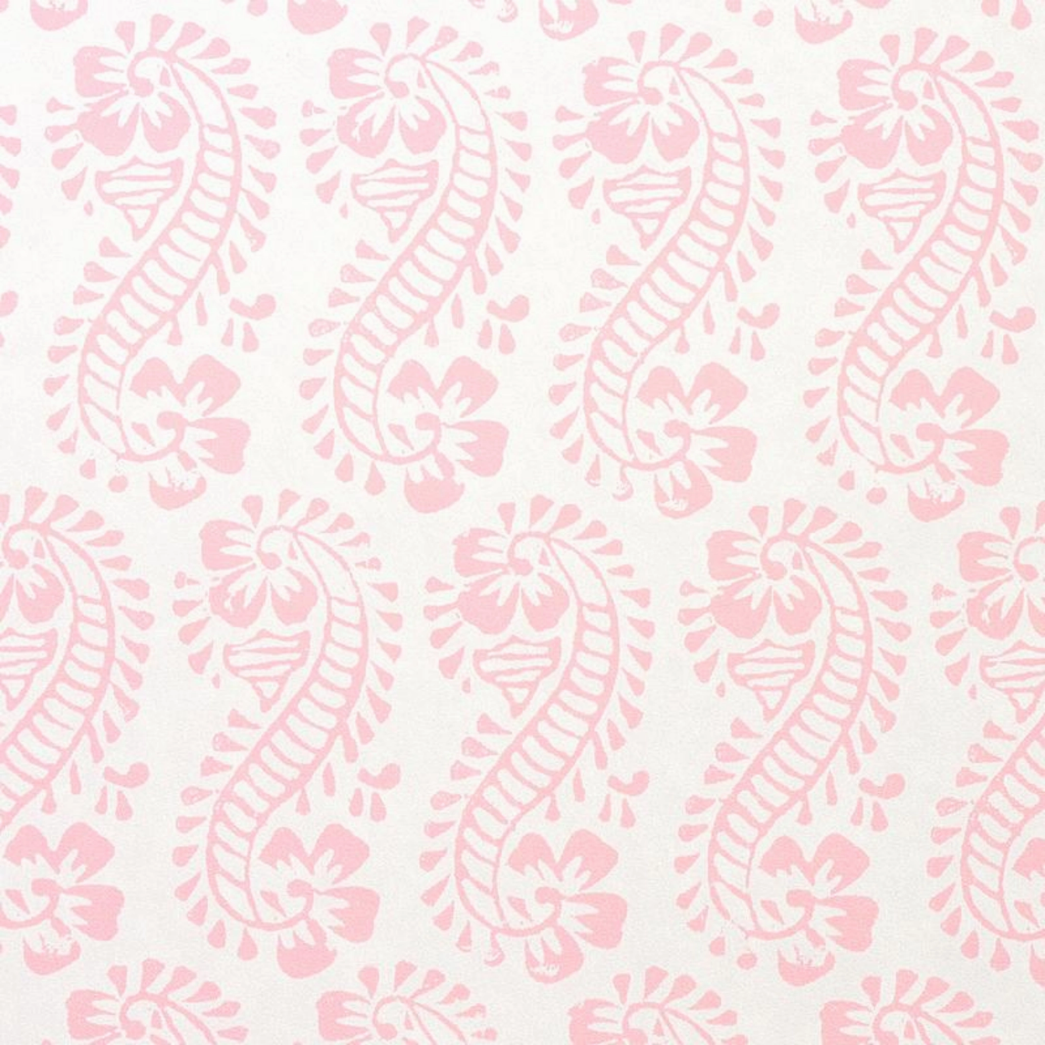 Lani Pink Botanical Paisley Wallpaper paper wall covering