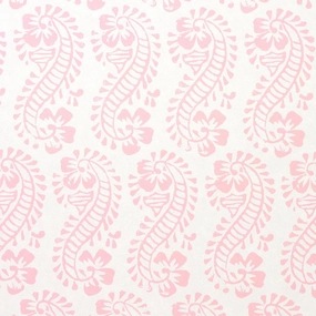 Lani Pink Botanical Paisley Wallpaper paper wall covering