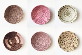 Large Woven Bowl minimalist art object  