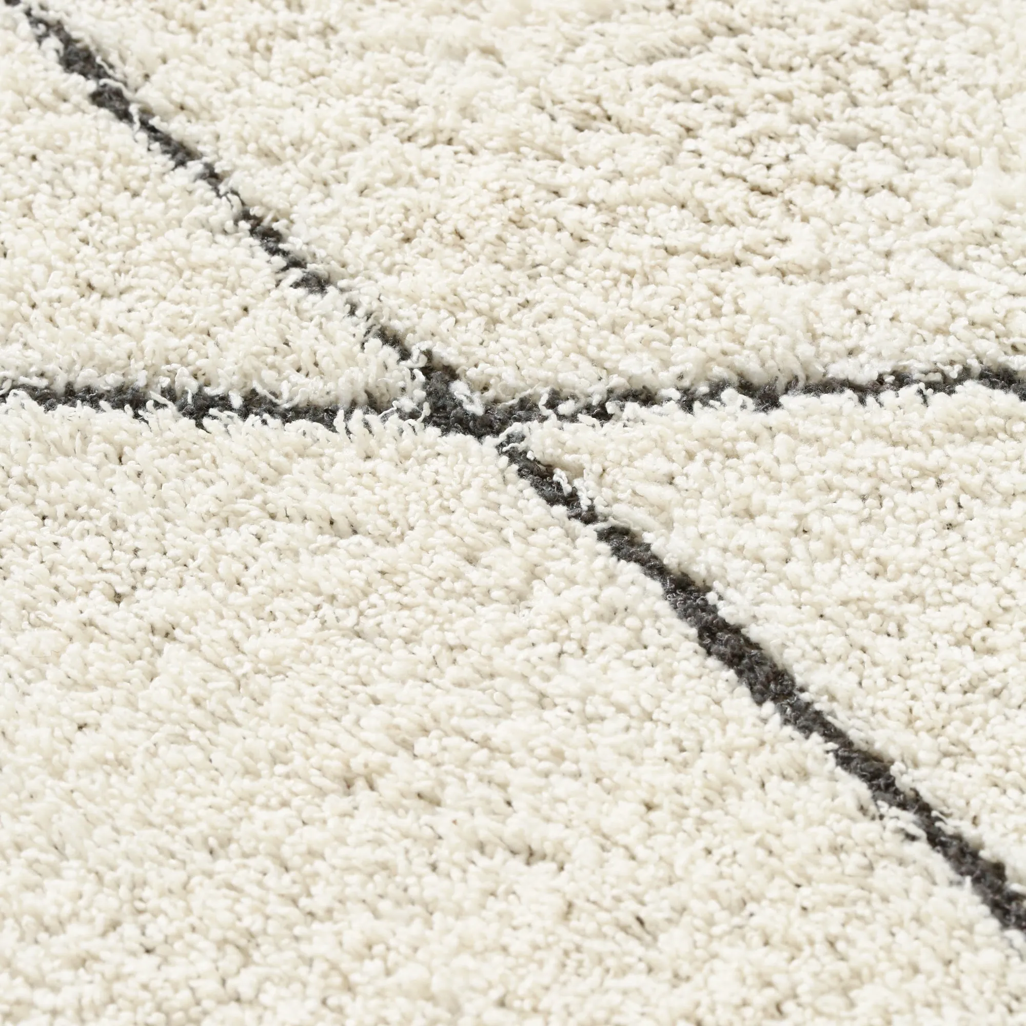 Lattice Carpet Rug Medium Ivory 1900D1400