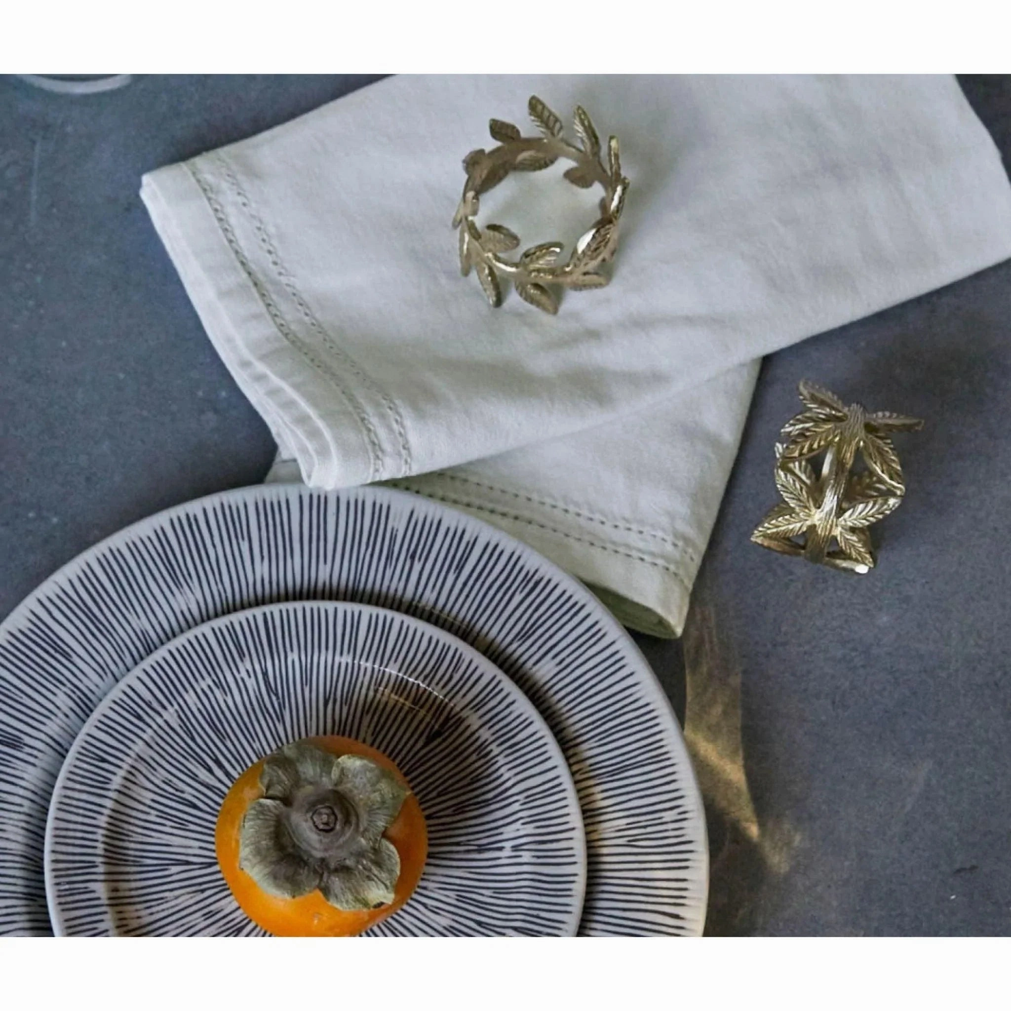 Laurel Leaf Napkin Rings