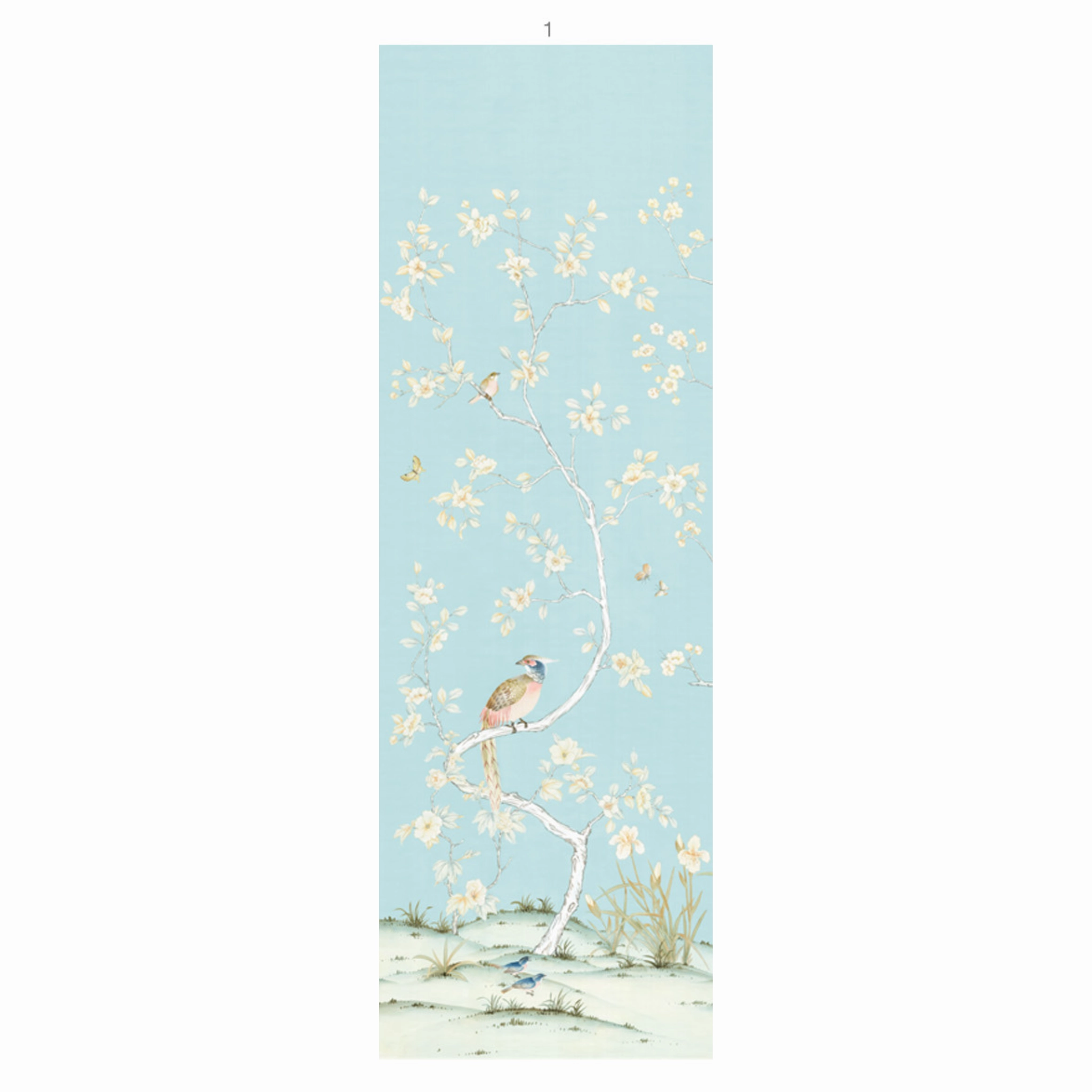 Lavena Chinoiserie Mural Wallpaper Panels
