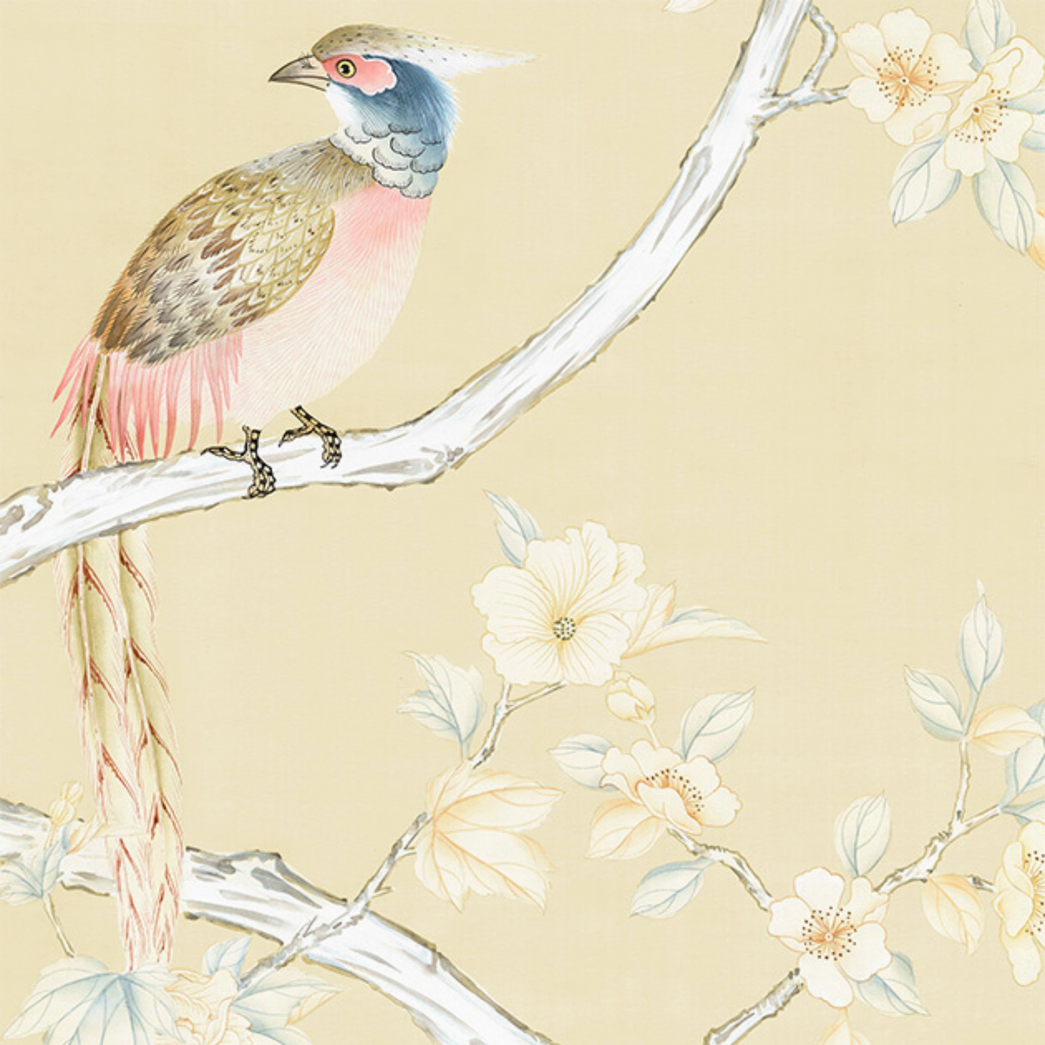 Lavena Chinoiserie Mural Wallpaper Panels
