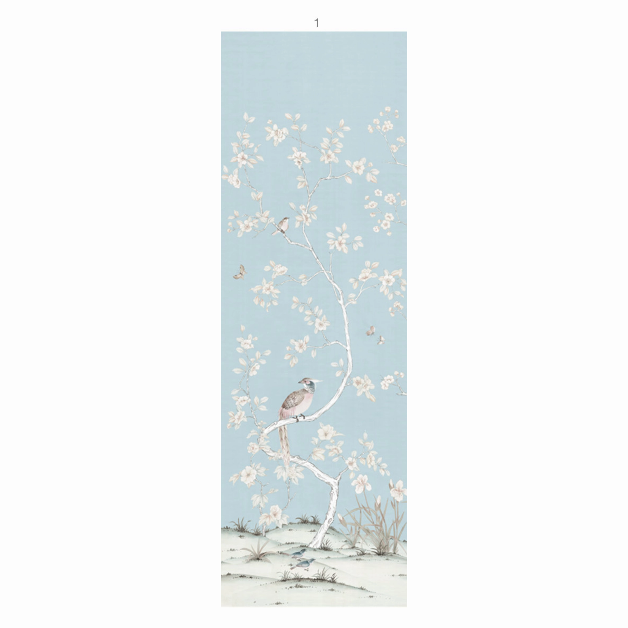 Lavena Chinoiserie Mural Wallpaper Panels