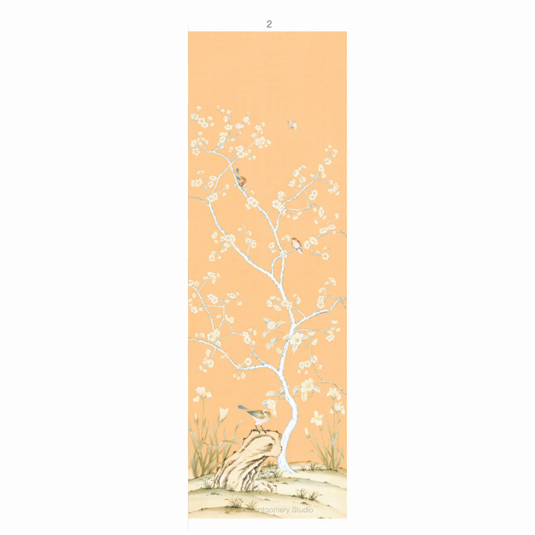 Lavena Chinoiserie Mural Wallpaper Panels