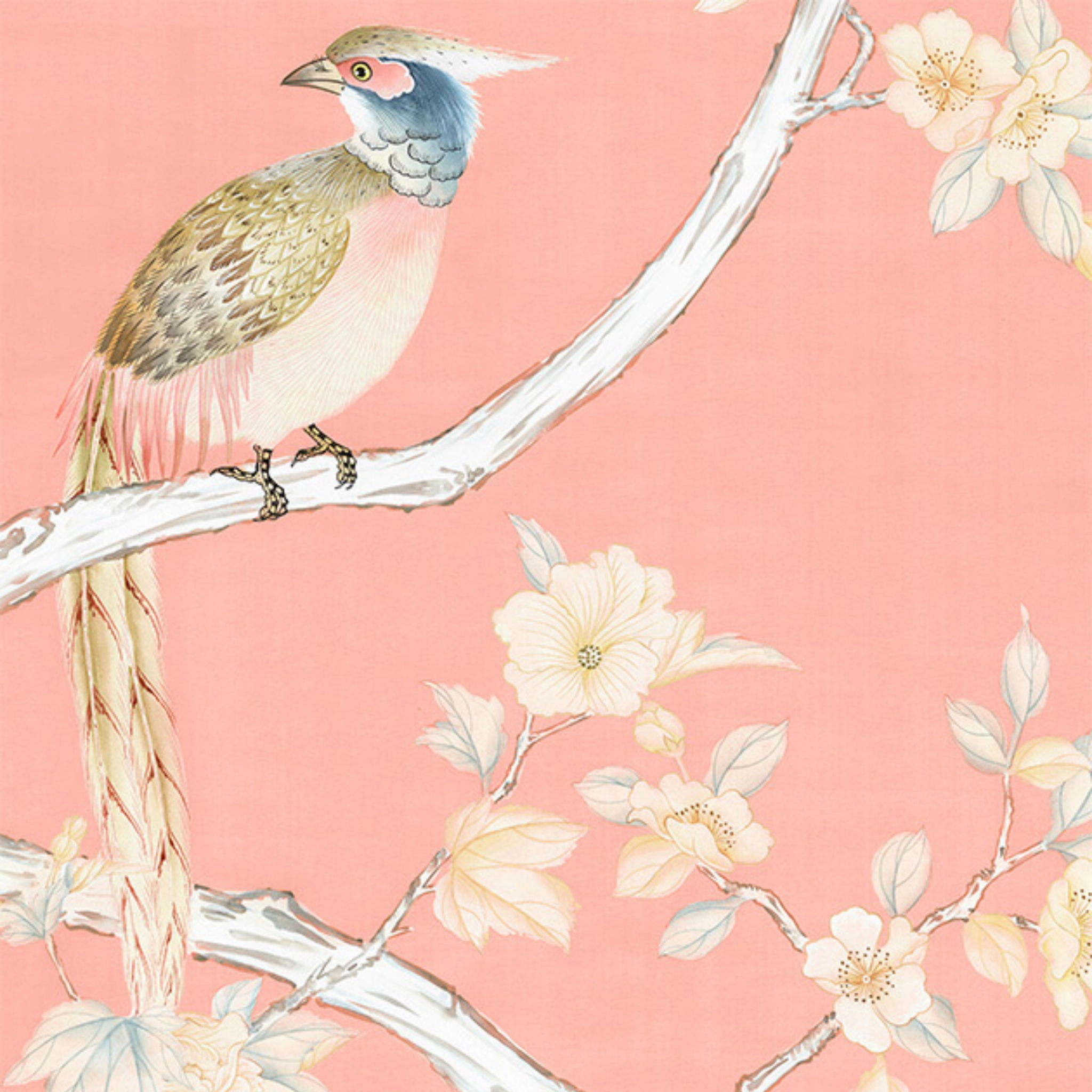 Lavena Chinoiserie Mural Wallpaper Panels