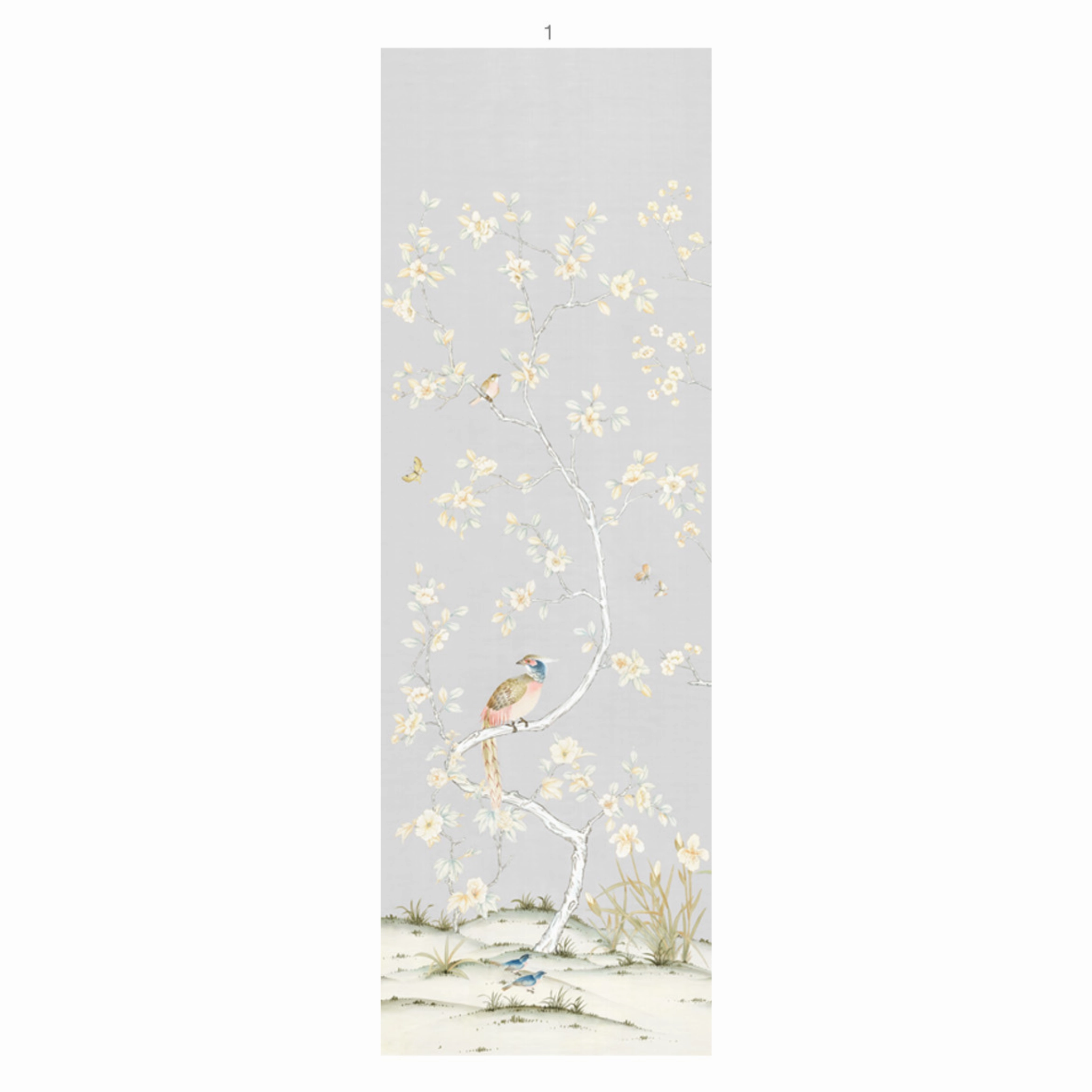 Lavena Chinoiserie Mural Wallpaper Panels