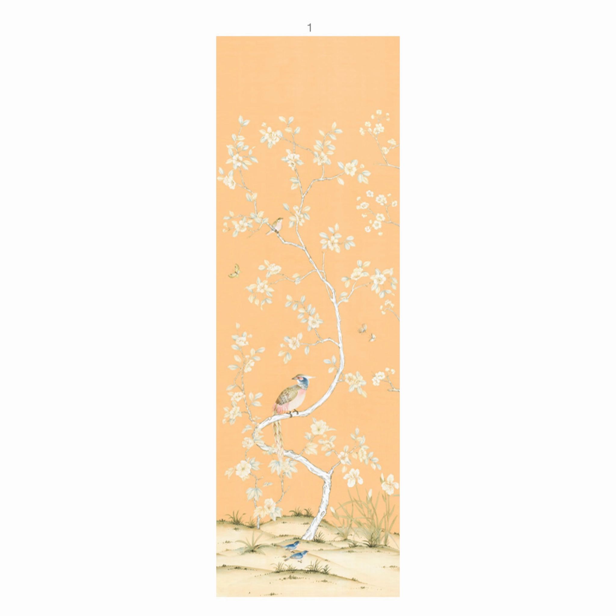 Lavena Chinoiserie Mural Wallpaper Panels