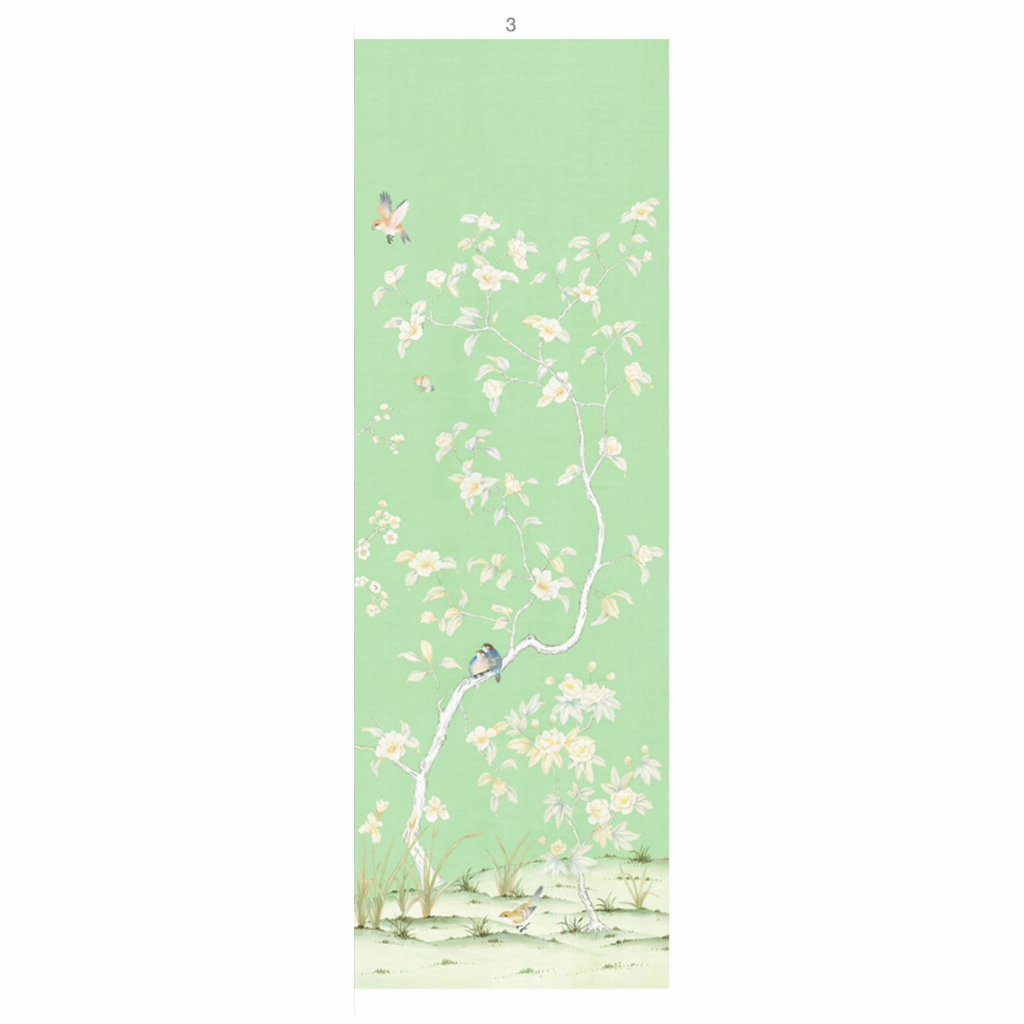 Lavena Chinoiserie Mural Wallpaper Panels