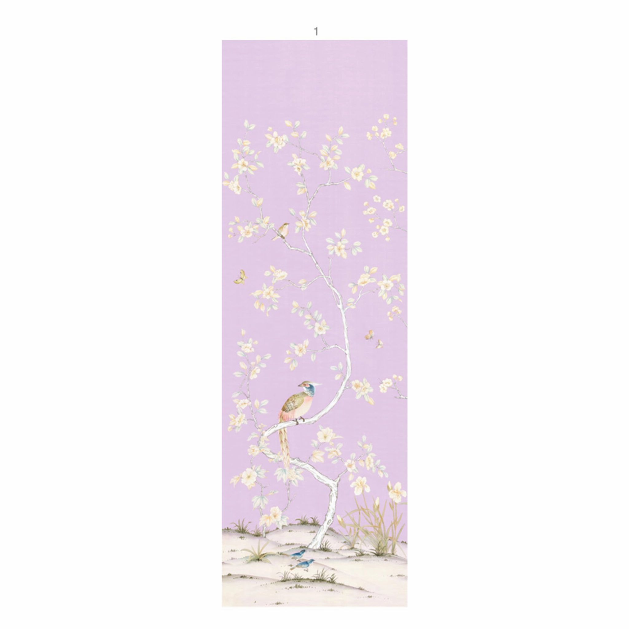 Lavena Chinoiserie Mural Wallpaper Panels