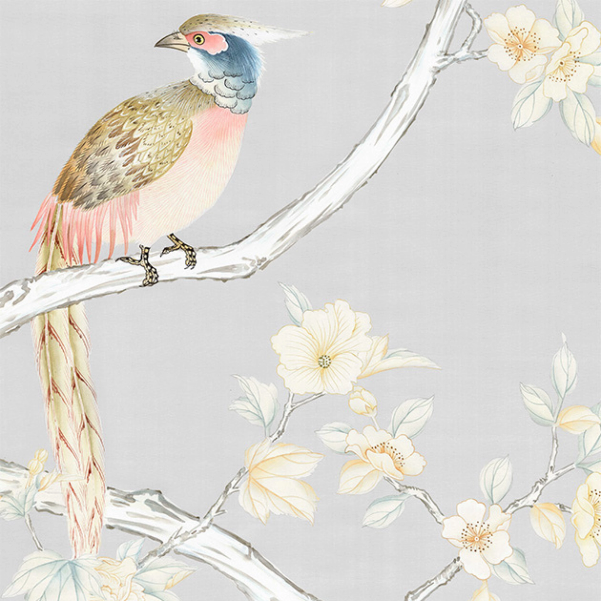 Lavena Chinoiserie Mural Wallpaper Panels