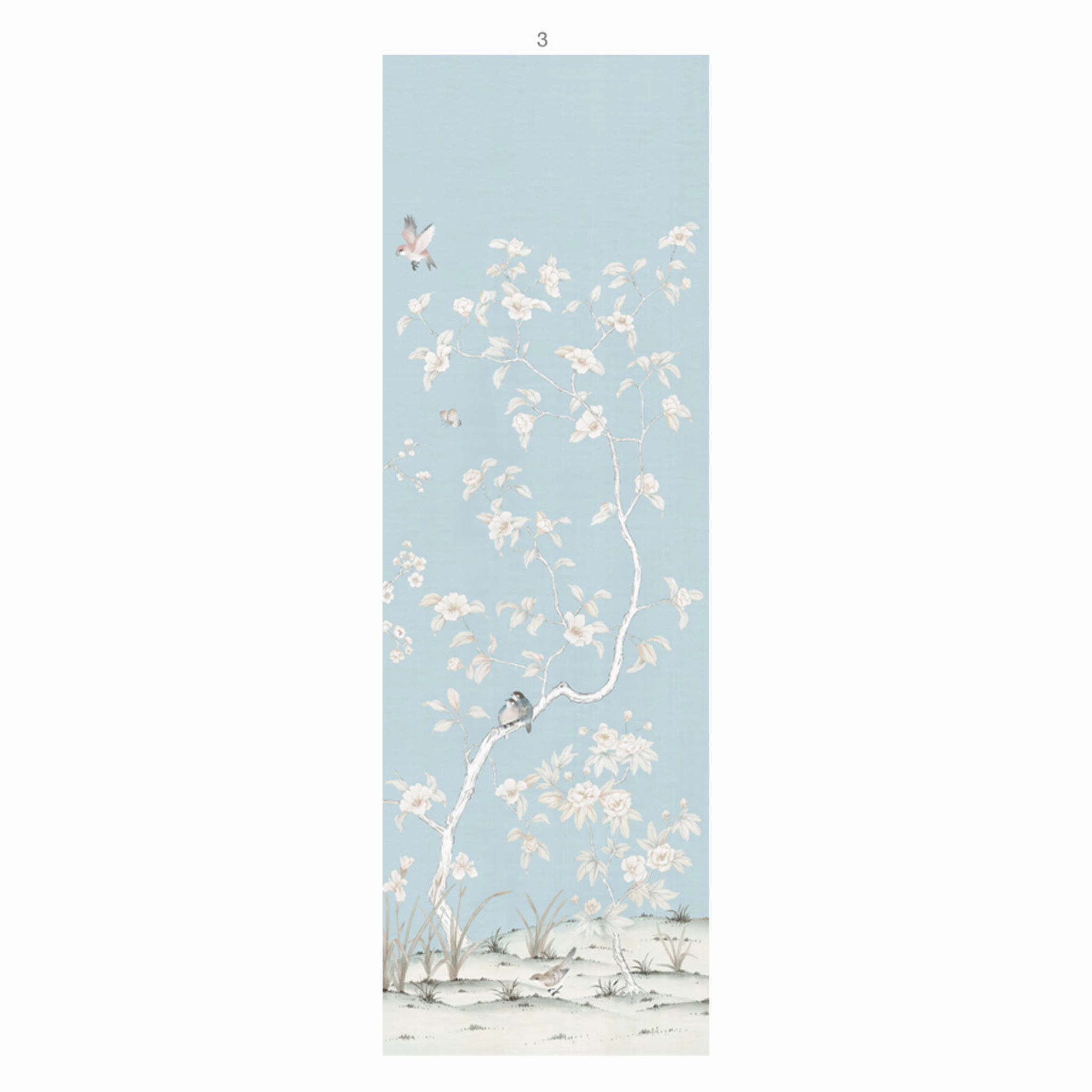 Lavena Chinoiserie Mural Wallpaper Panels