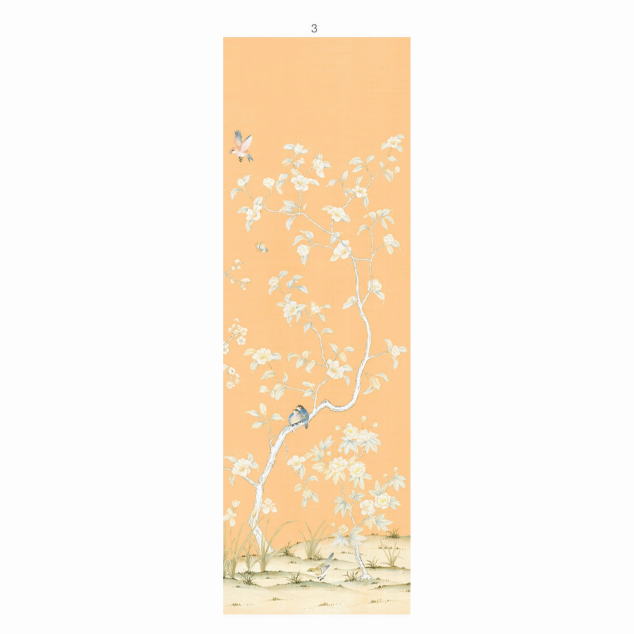 Lavena Chinoiserie Mural Wallpaper Panels