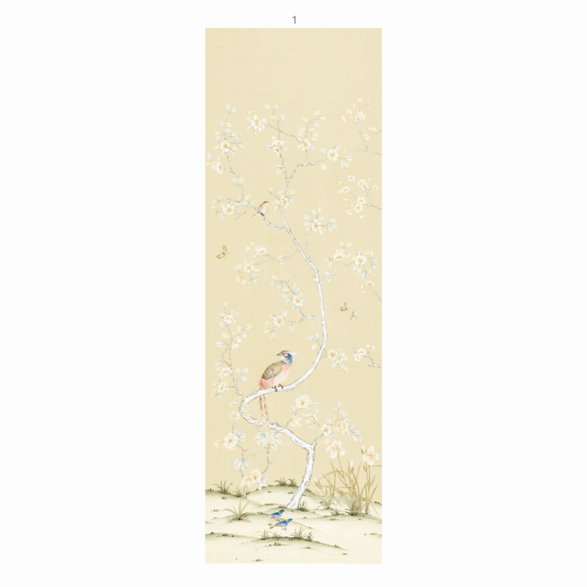 Lavena Chinoiserie Mural Wallpaper Panels