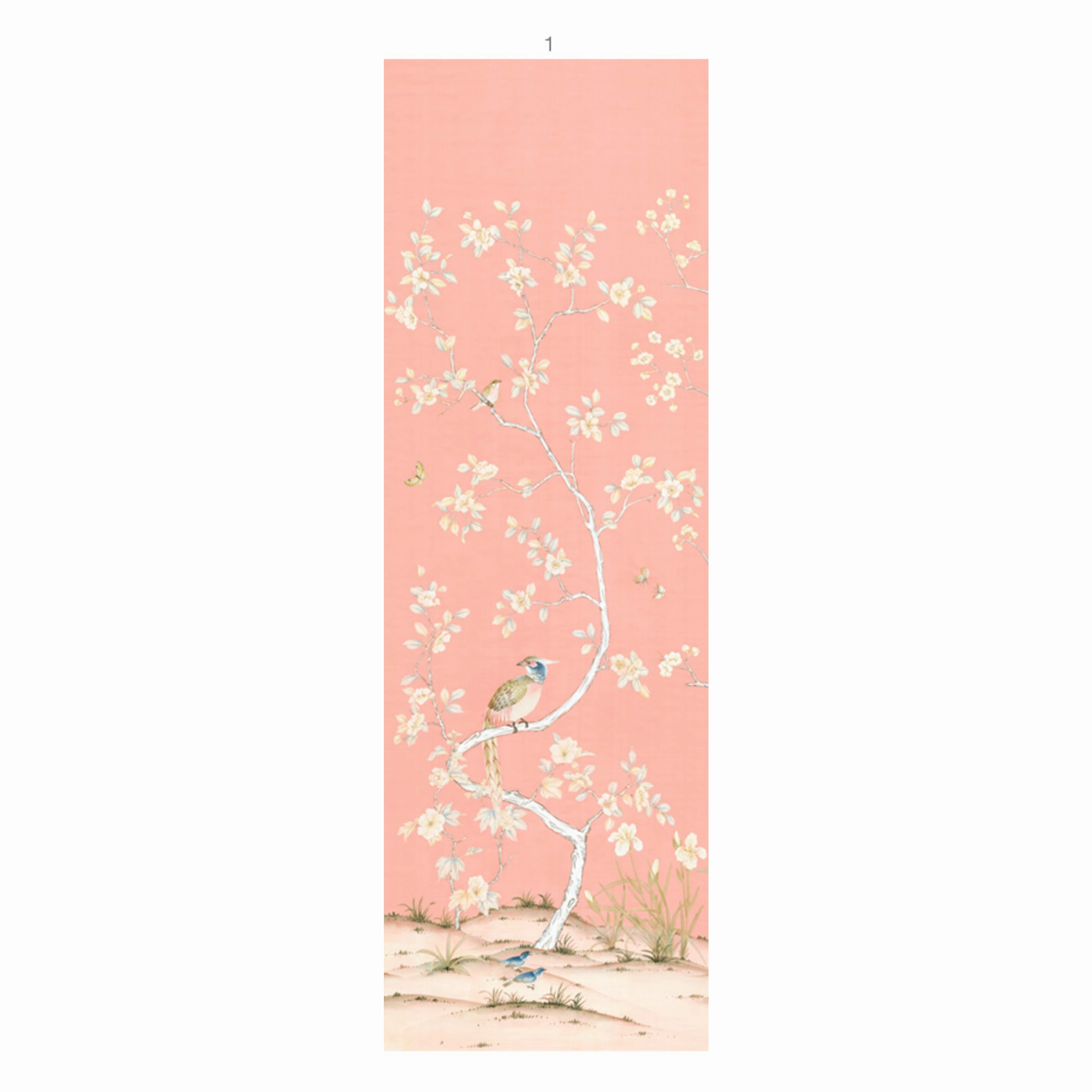 Lavena Chinoiserie Mural Wallpaper Panels