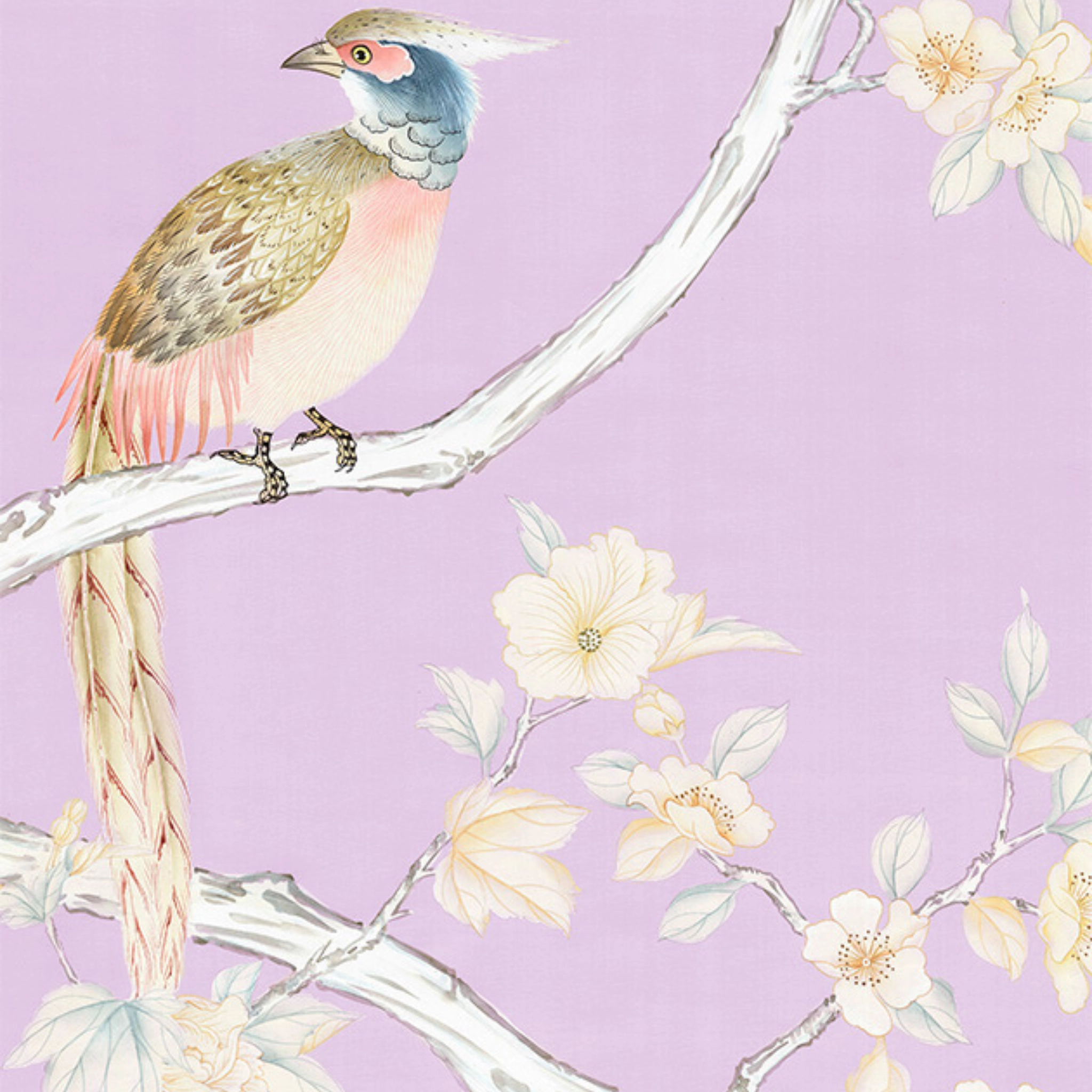 Lavena Chinoiserie Mural Wallpaper Panels