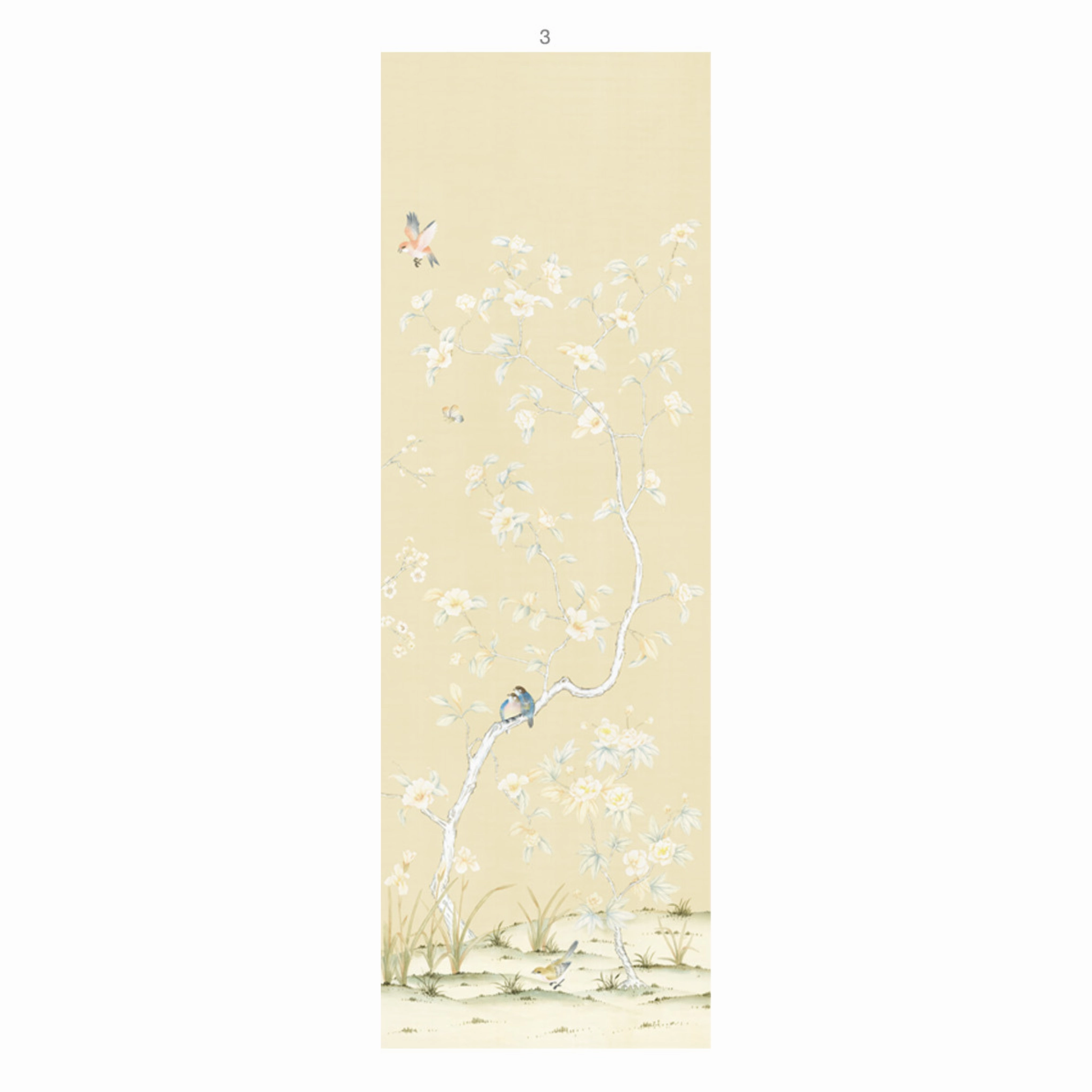 Lavena Chinoiserie Mural Wallpaper Panels