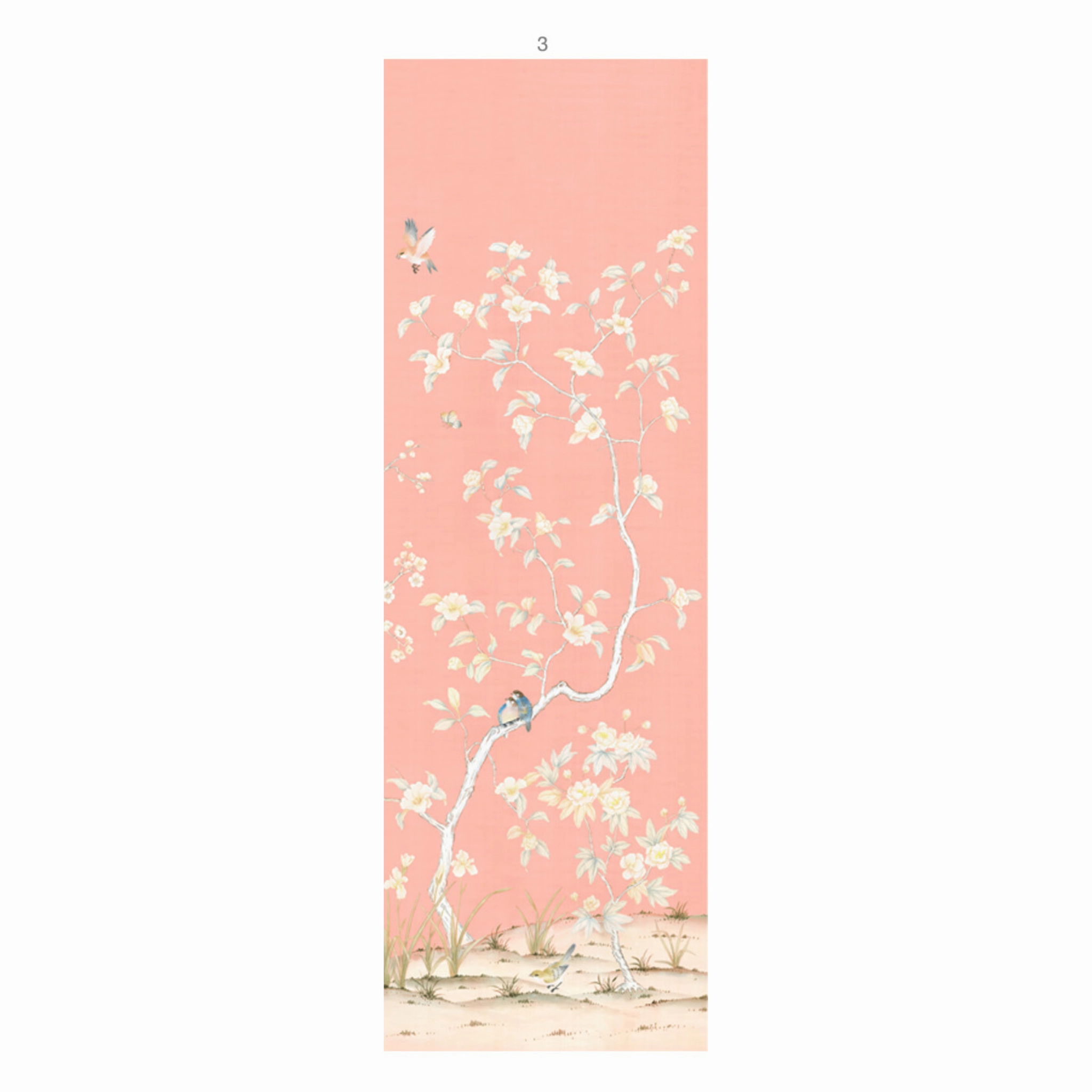Lavena Chinoiserie Mural Wallpaper Panels