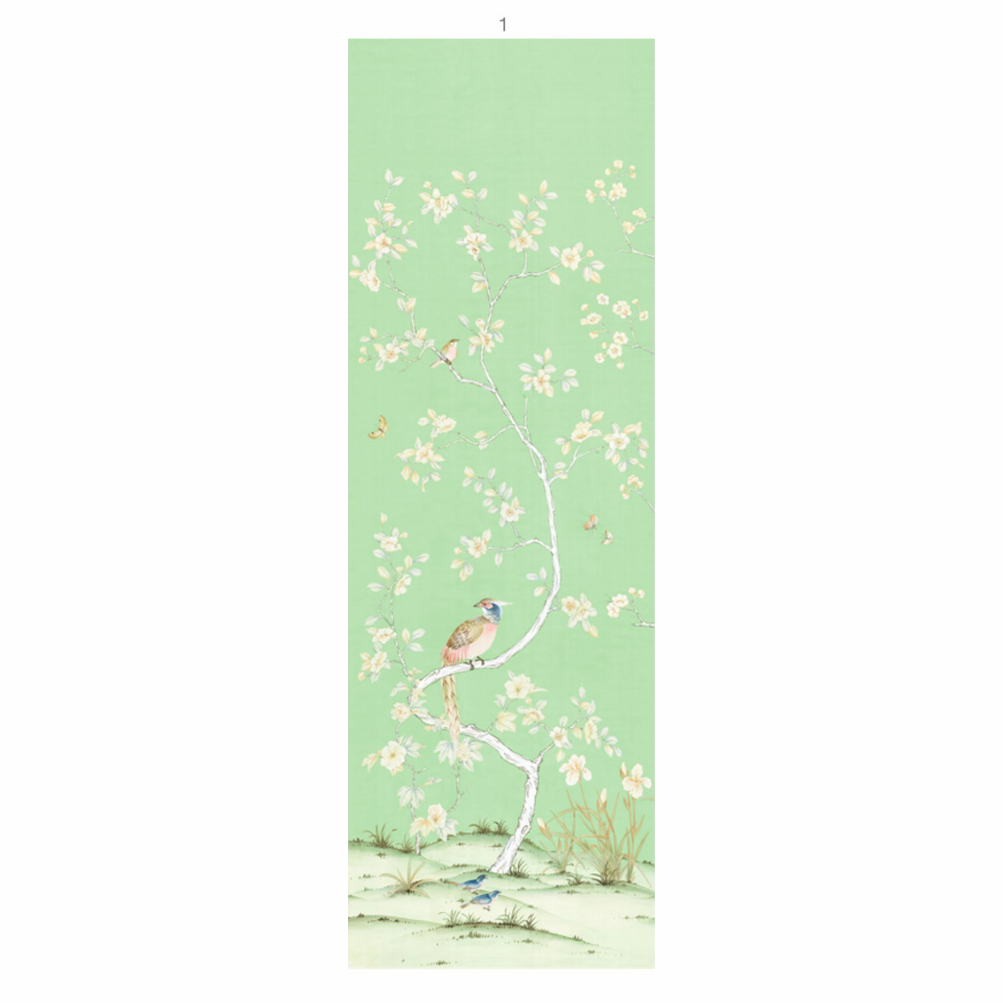 Lavena Chinoiserie Mural Wallpaper Panels