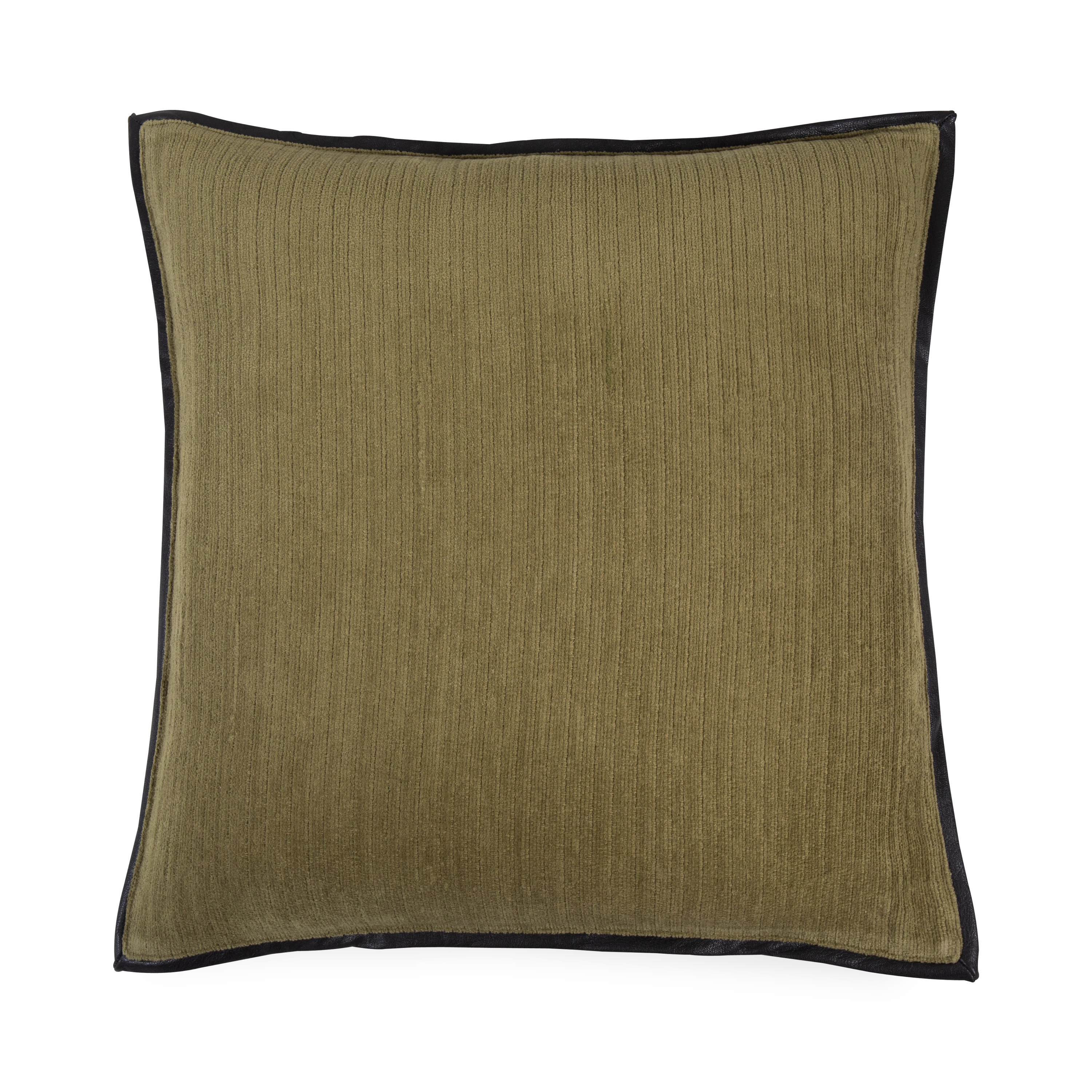Leather Border Pillow creative interior decor