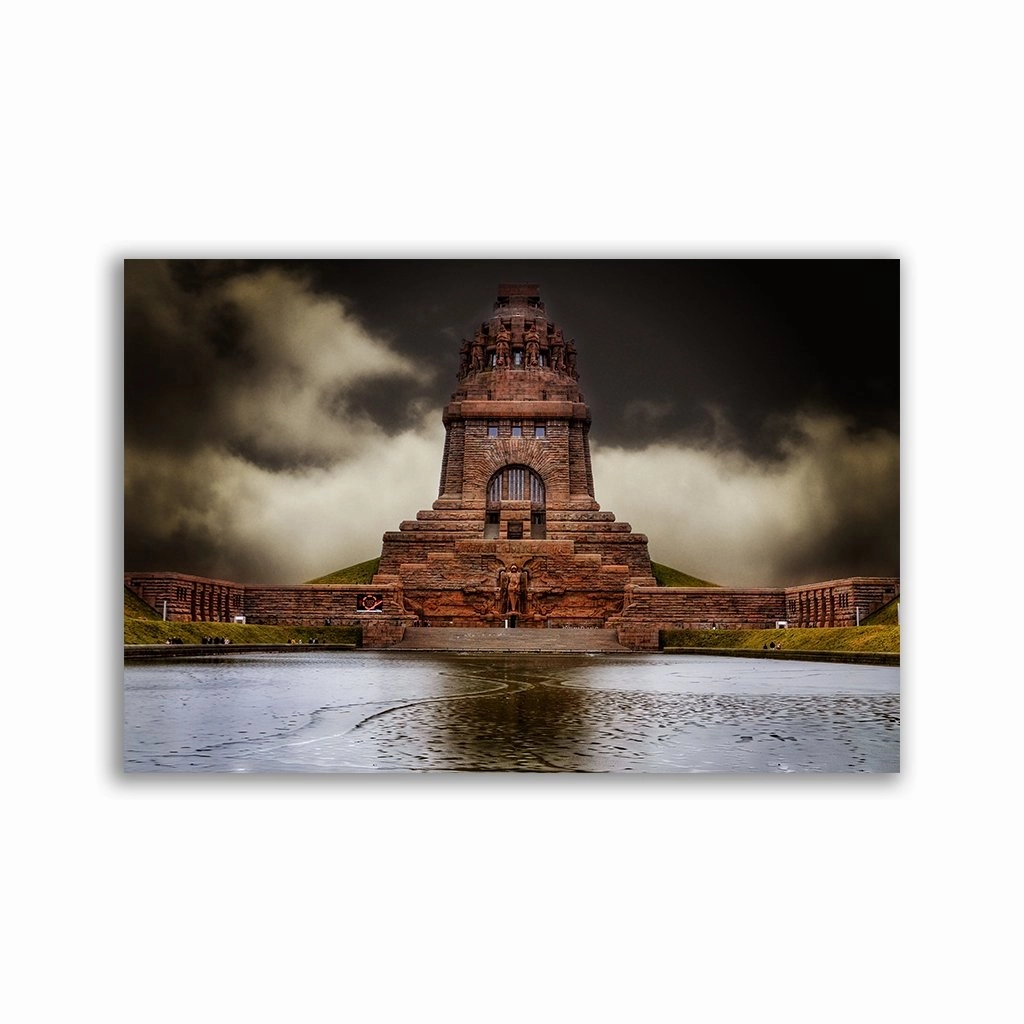 Leipzig - Battle of the Nations Monument framed mural artwork