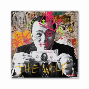 Leo Money by Zuppini framed mural artwork