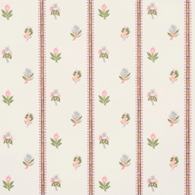 Les Fleurs Exotiques in Antique Rose Wallpaper paper wall covering