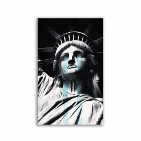 Liberty by Mr. Underdott framed mural artwork