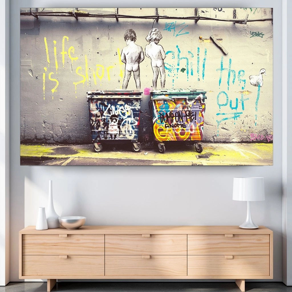 Life is Short by Banksy