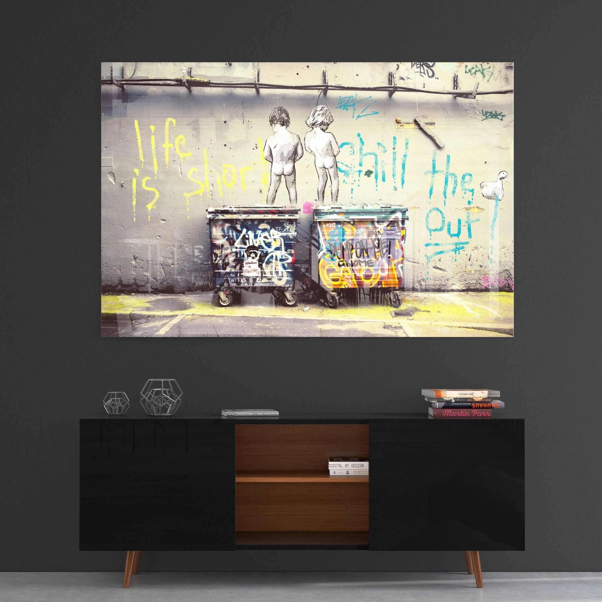 Life is Short by Banksy