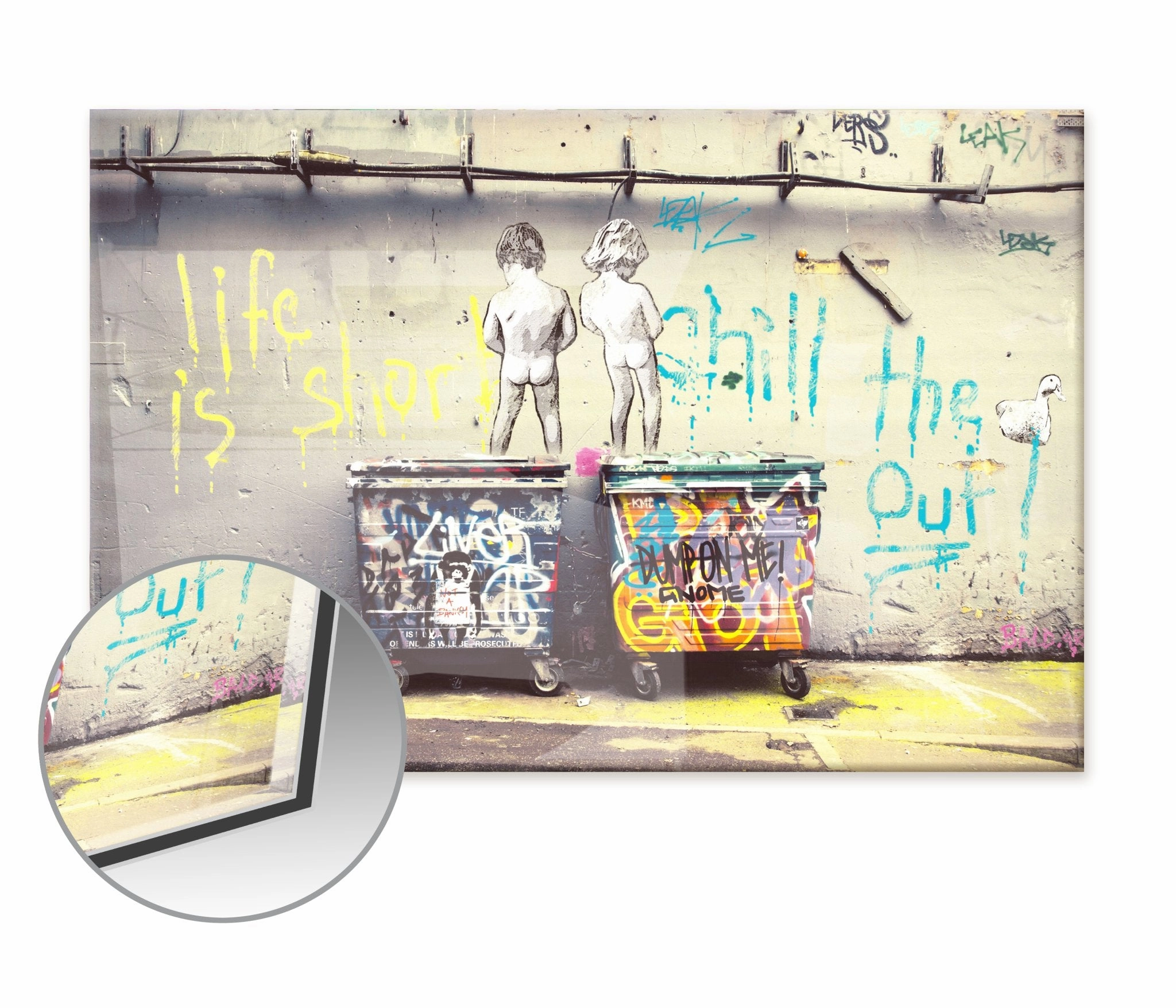 Life is Short by Banksy