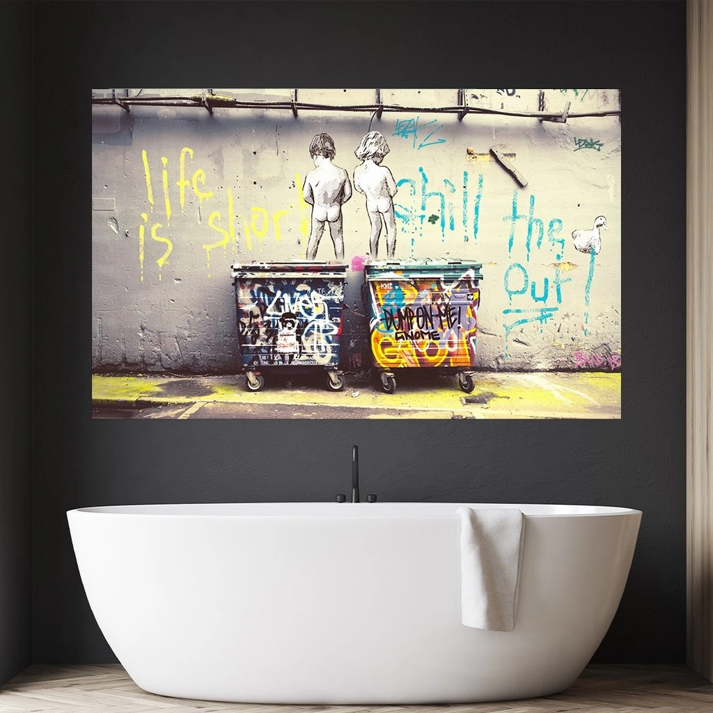 Life is Short by Banksy