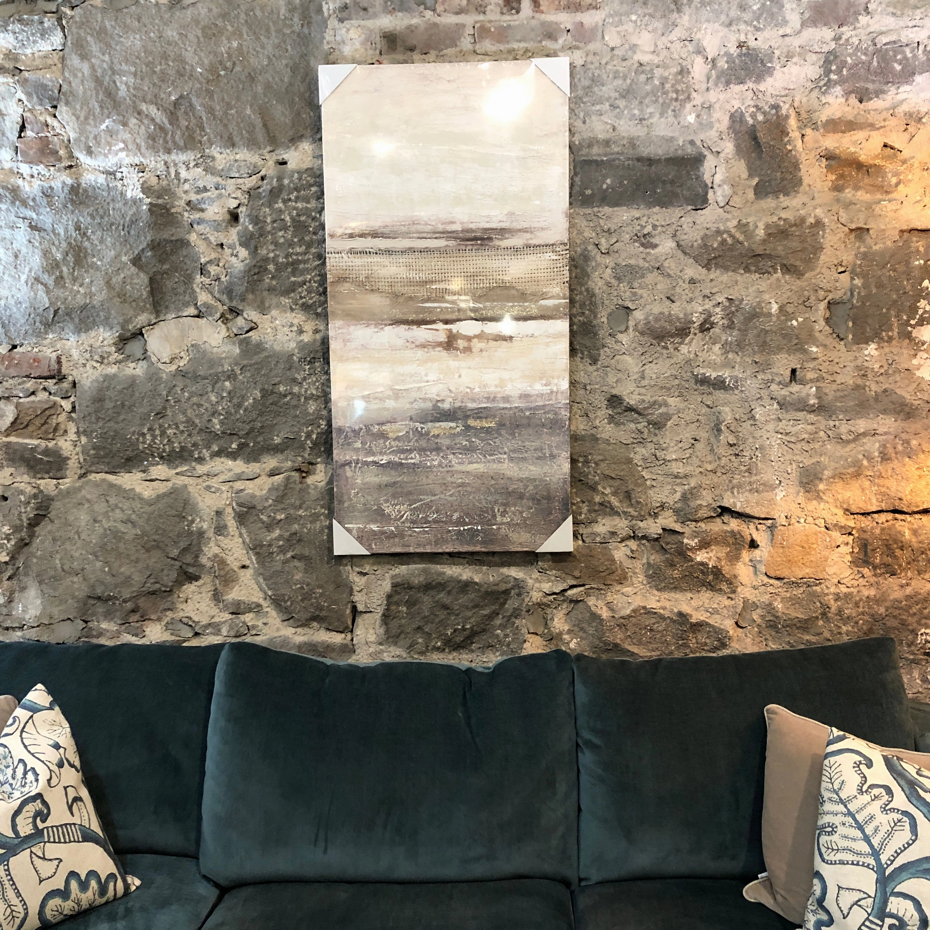 Linear Neutral Canvas 120cm