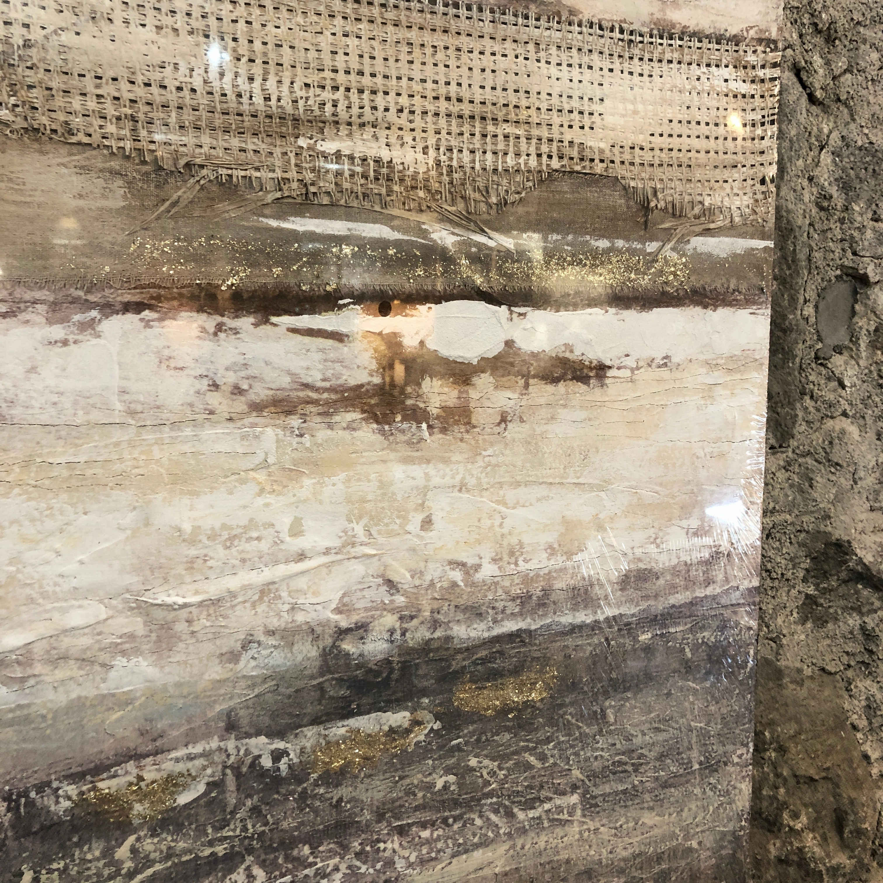 Linear Neutral Canvas 120cm