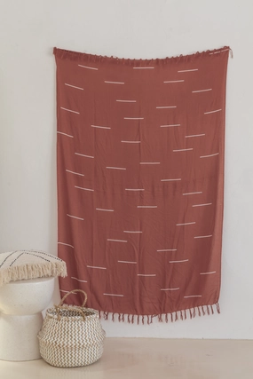 Lines Tapestry minimalist art object  