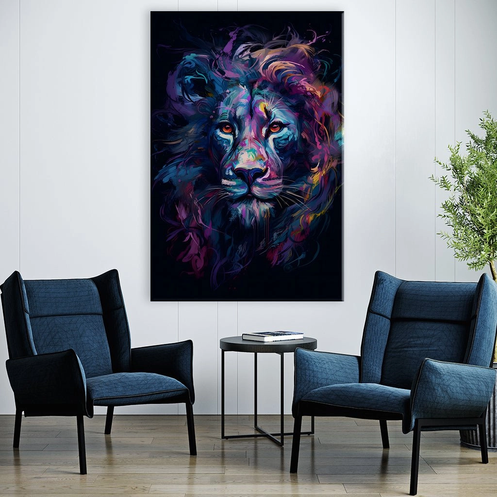 Lion Art by Juliano de Araujo